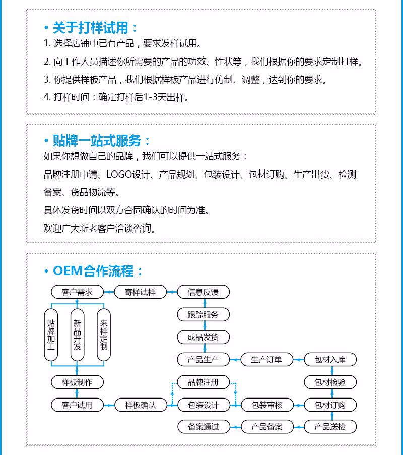 修复面膜oem加工